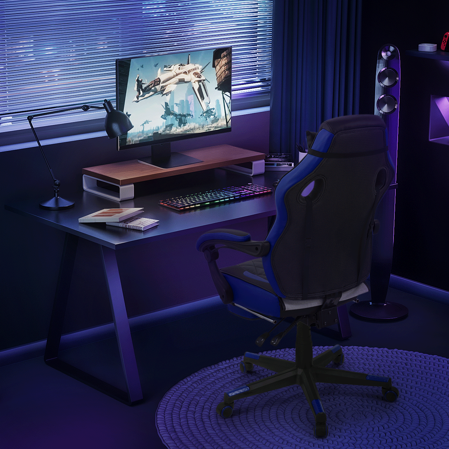 Gaming Chair, High-Back Gaming Seat for Comfortable Everyday Seating detail image - detail view 28