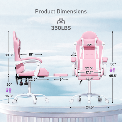 Gaming Chair, High-Back Gaming Seat for Comfortable Everyday Seating detail image - detail view 32