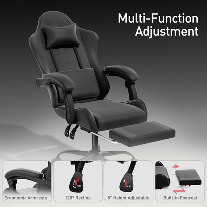 Gaming Chair, High-Back Gaming Seat for Comfortable Everyday Seating detail image - detail view 4