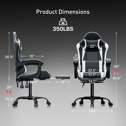 Gaming Chair, High-Back Gaming Seat for Comfortable Everyday Seating detail image - detail view 43