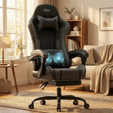 5-wheel gaming chair (1-piece) in black-gray