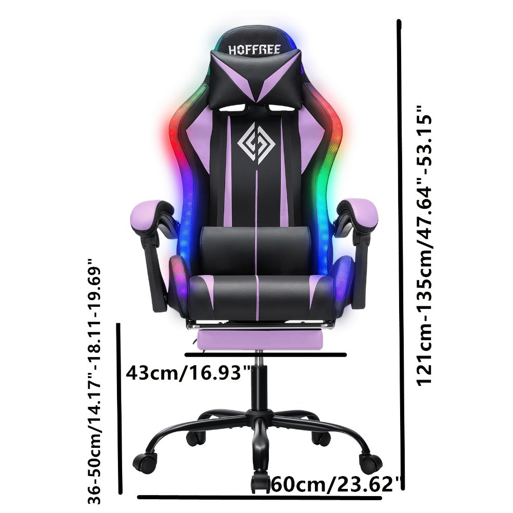 Gaming Chair, Reclining Computer Chair for Comfortable Everyday Seating detail image - detail view 14