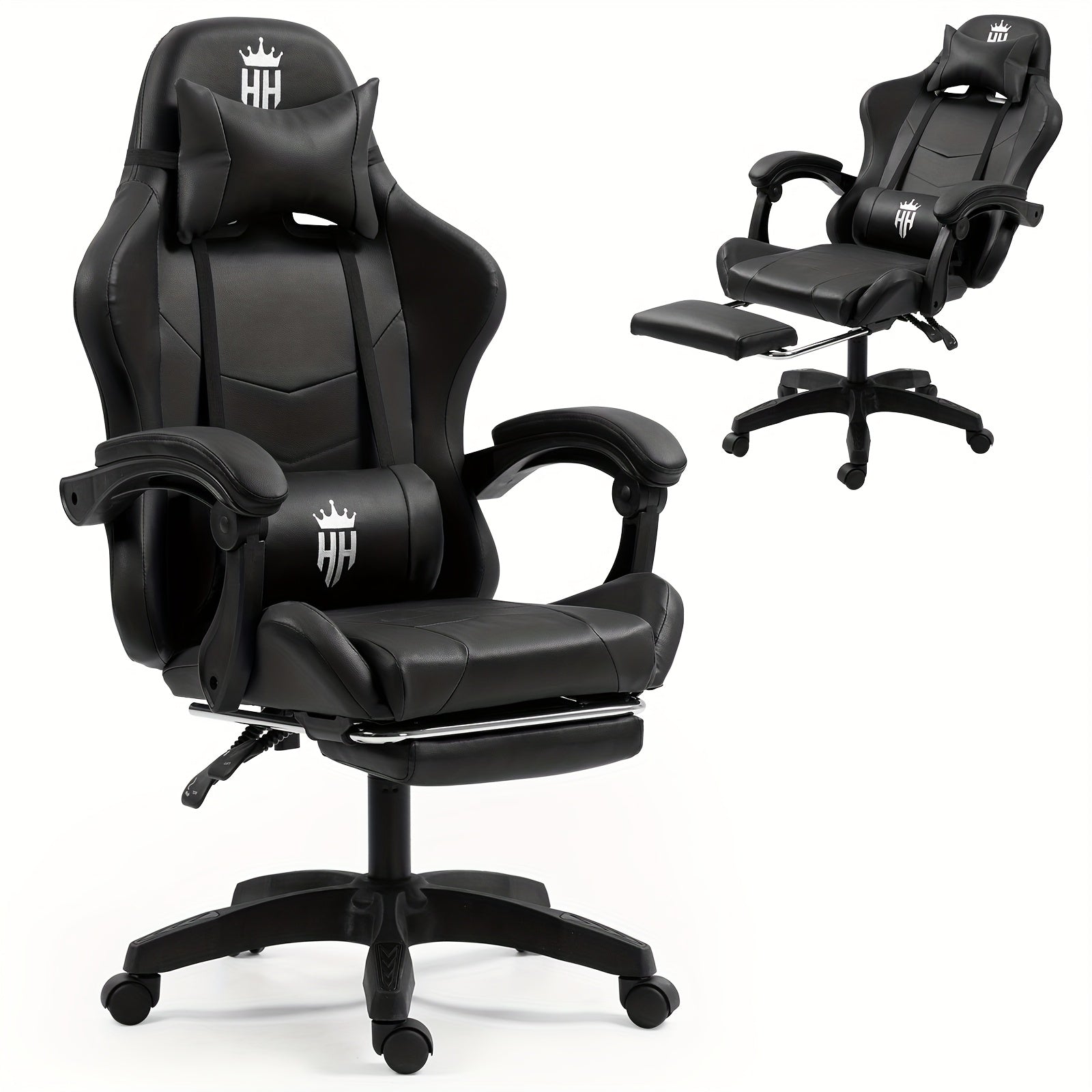 Gaming Chair shown in the Black option