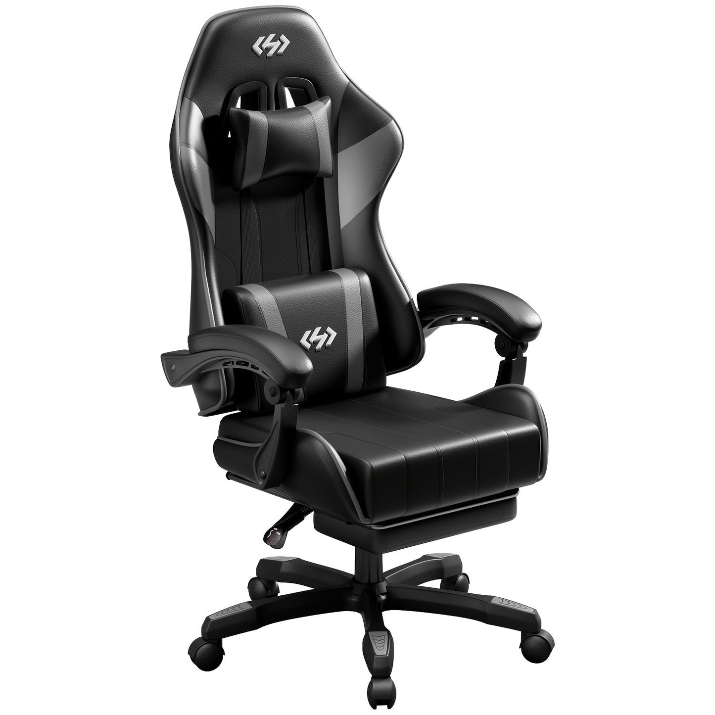 Gaming Chair shown in the Black Gray (Upgraded Version) option