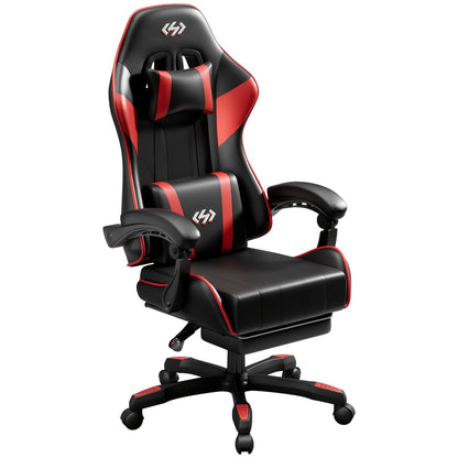Gaming Chair shown in the Red-Black option