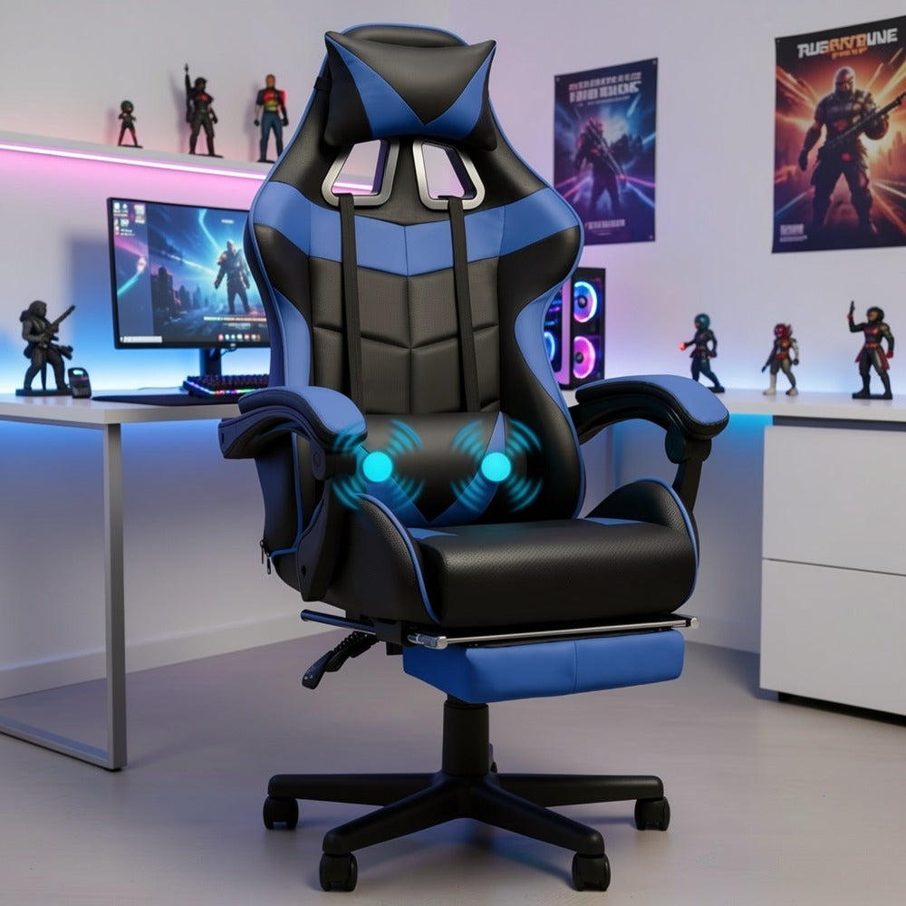Gaming Chair with High Back for Comfortable Everyday Seating in Home Office detail image - detail view 10