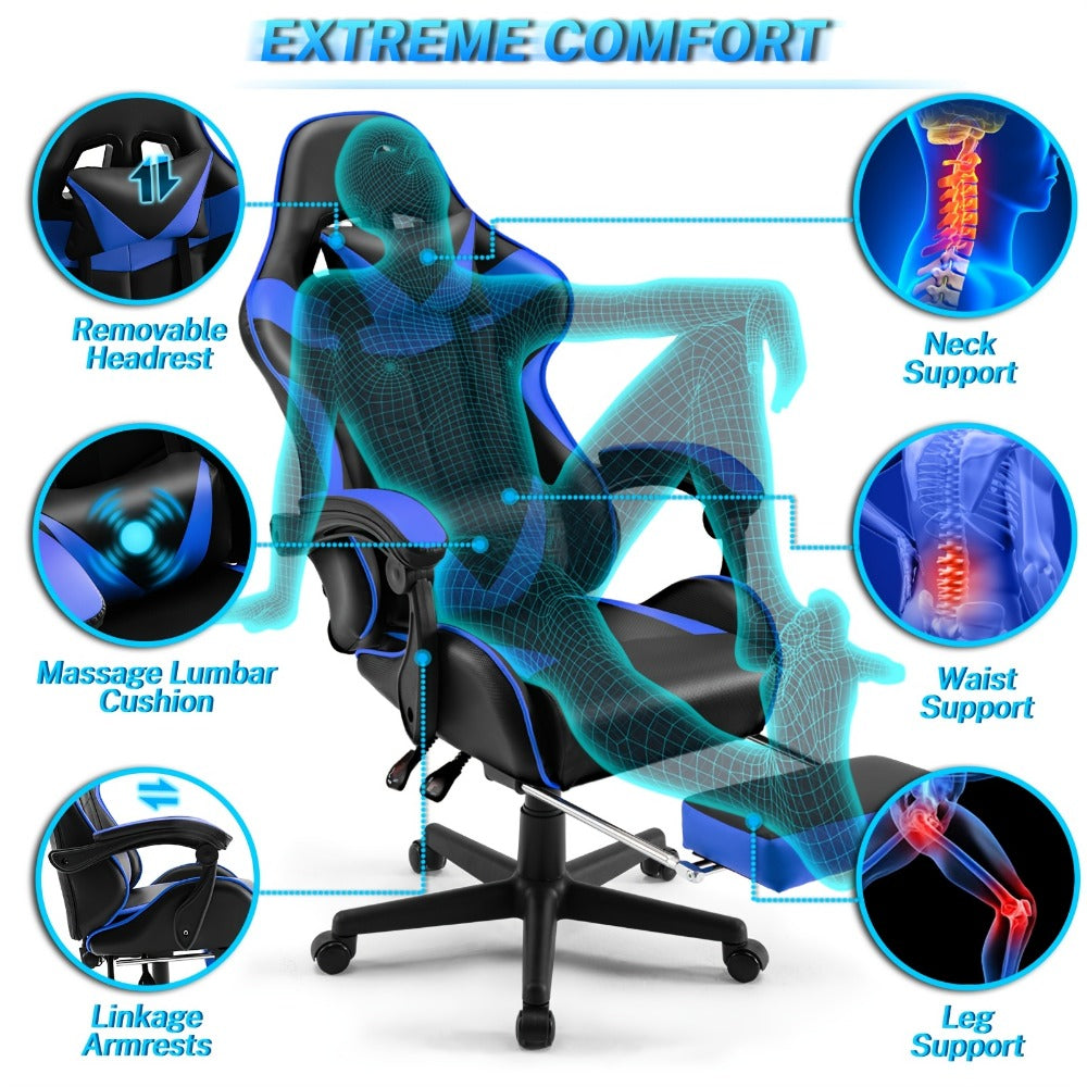 Gaming Chair with High Back for Comfortable Everyday Seating in Home Office detail image - detail view 26
