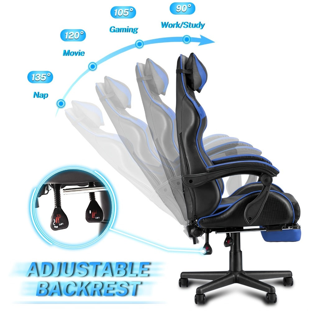 Gaming Chair with High Back for Comfortable Everyday Seating in Home Office detail image - detail view 8