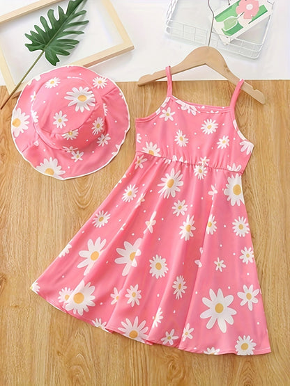 Girls' Pink Printed Dress - product view 3
