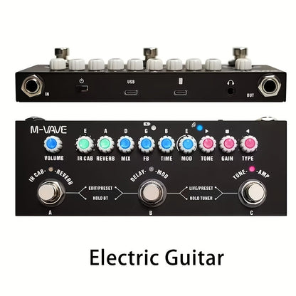 Guitar Multi-Effects Processor shown in the Suitable for electric guitars option
