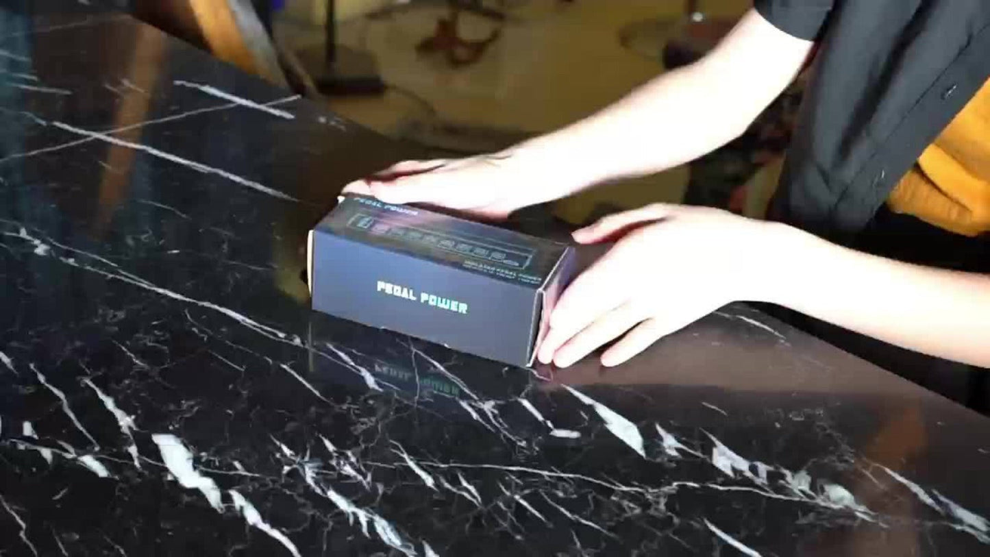 Guitar Pedal Power Supply, USB-C, 9V, 8-Way, Type for Powering Guitar Effects Pedals detail image - detail view 6