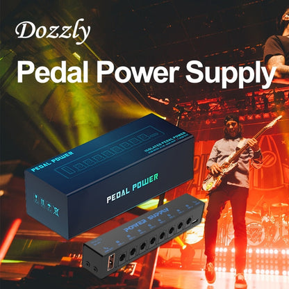 Guitar Pedal Power Supply, USB-C, 9V, 8-Way, Type for Powering Guitar Effects Pedals detail image - detail view 7