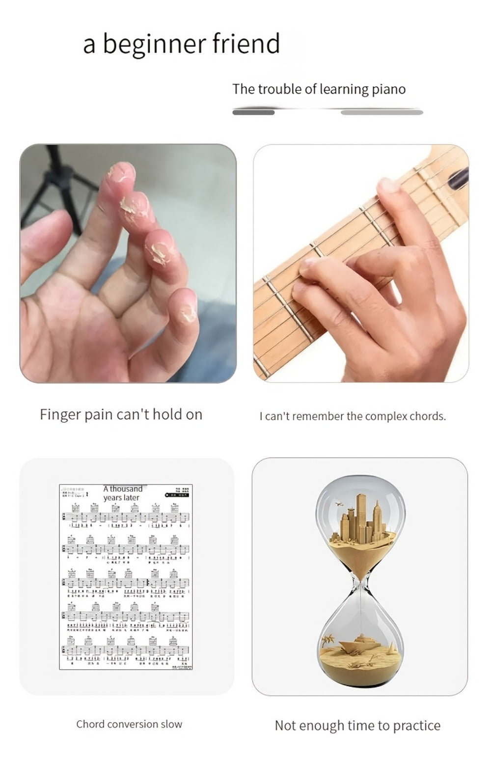 Guitar Repair Tool Kit, 41 inches, 3 keys, Chord, Assistant for Guitar Maintenance detail image - detail view 13