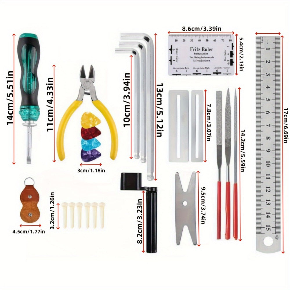 Guitar Repair Tool Kit shown in the Black option