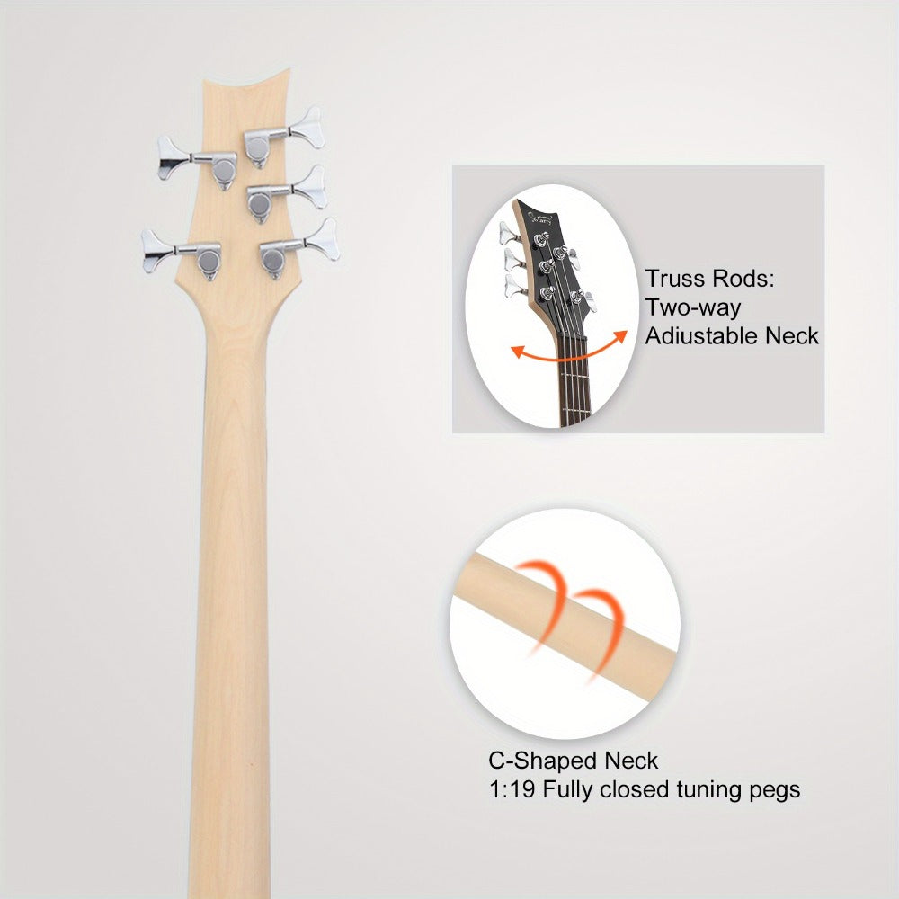 Guitar Replacement Part, 45mm, Adjustable, Electric, Bass, 44-Inch for Guitar Repair detail image - detail view 7