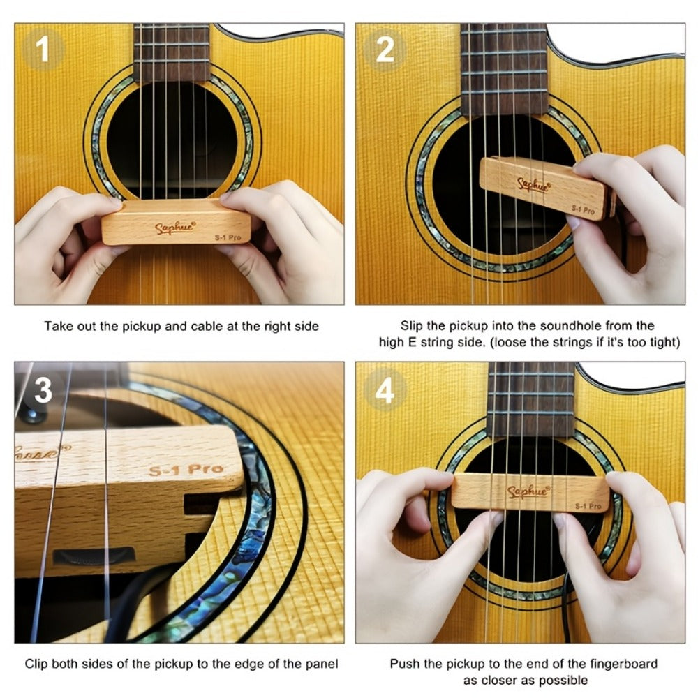 Guitar Replacement Part, 6.35mm, Saphue, S1-Pro, Professional for Guitar Repair detail image - detail view 4