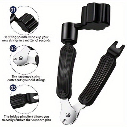 Guitar Replacement Part, 60pcs, 6pcs, Acoustic, Accessories for Guitar Repair detail image - detail view 15