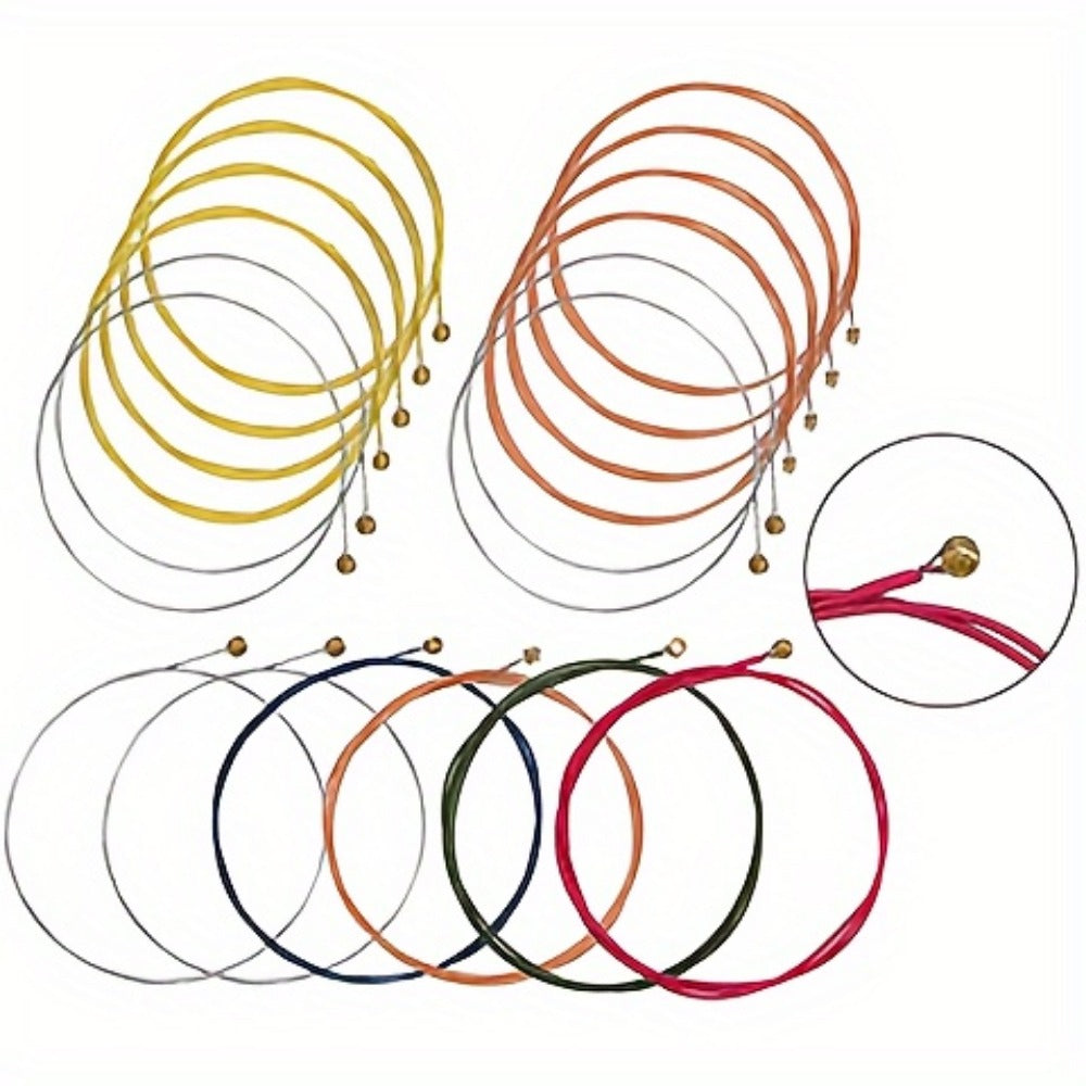Guitar Replacement Part, 60pcs, 6pcs, Acoustic, Accessories for Guitar Repair detail image - detail view 16