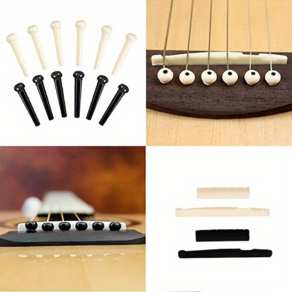 Guitar Replacement Part, 60pcs, 6pcs, Acoustic, Accessories for Guitar Repair detail image - detail view 17