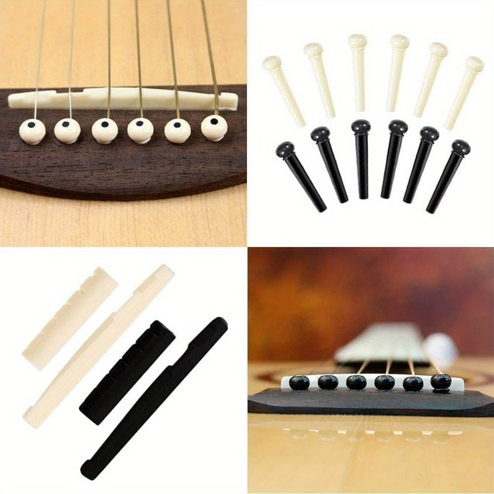 Guitar Replacement Part, 60pcs, 6pcs, Acoustic, Accessories for Guitar Repair detail image - detail view 5