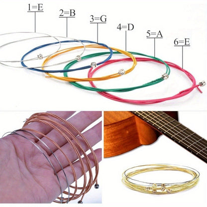 Guitar Replacement Part, 60pcs, 6pcs, Acoustic, Accessories for Guitar Repair detail image - detail view 9