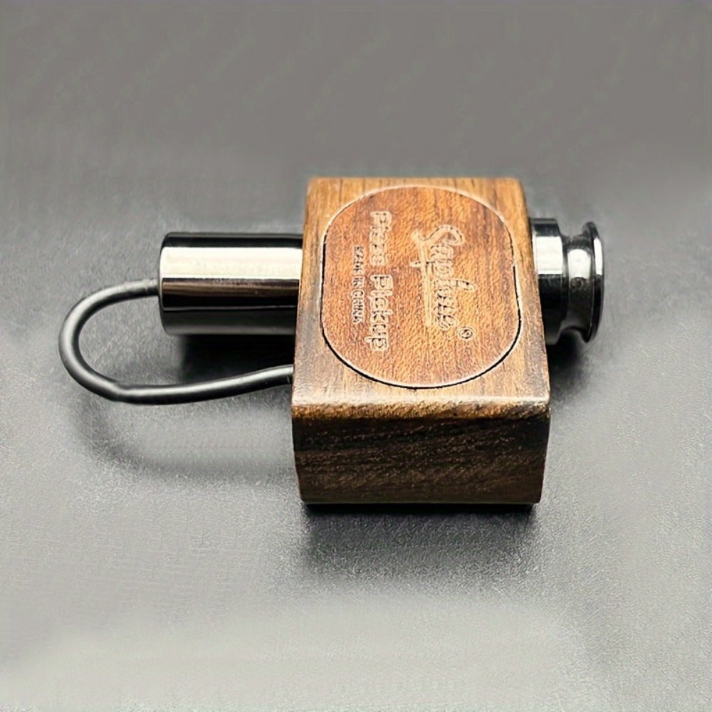 Guitar Replacement Part, Portable, 6.35Mm, SAPHUE, Clip-On, Pickup for Guitar Repair detail image