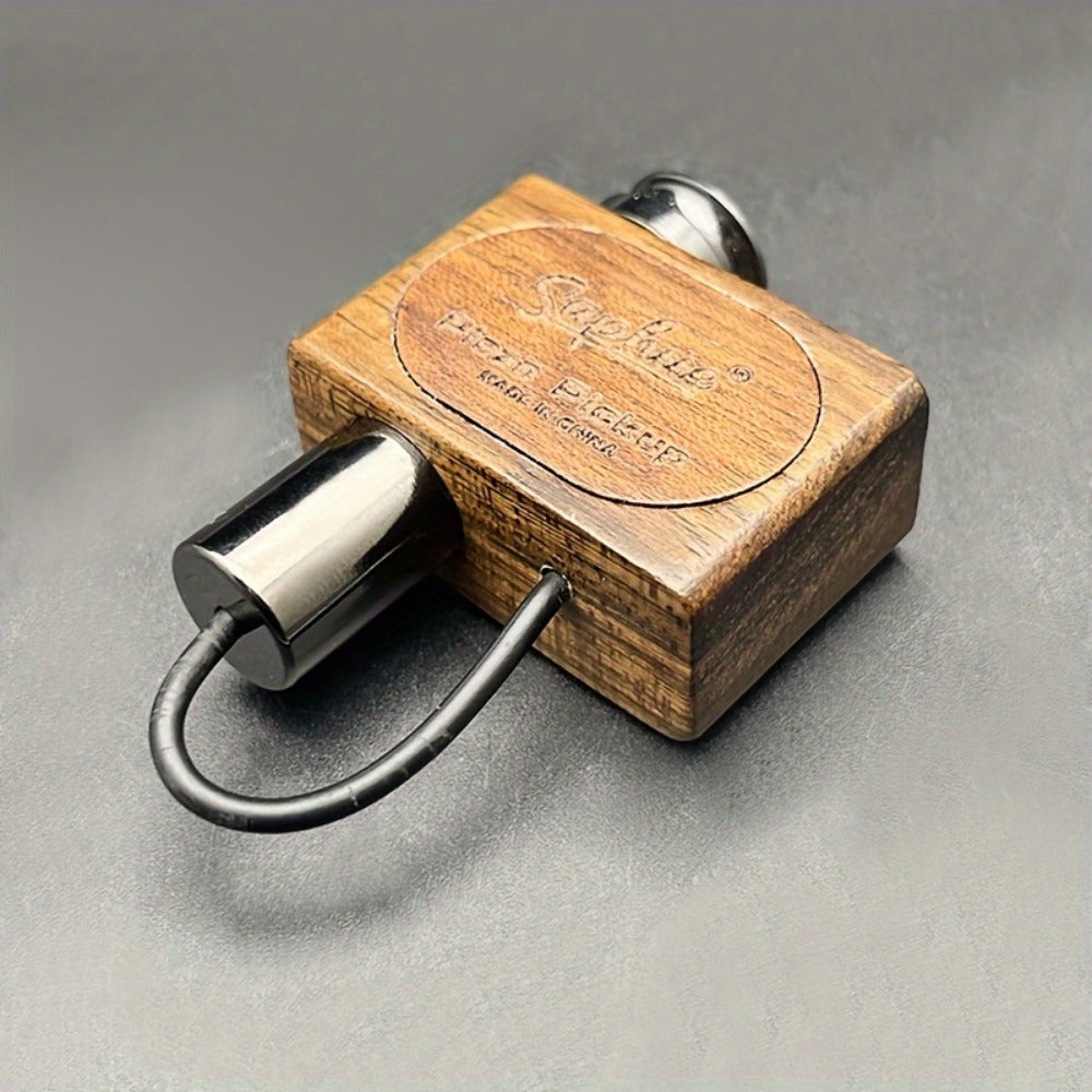 Guitar Replacement Part, Portable, 6.35Mm, SAPHUE, Clip-On, Pickup for Guitar Repair detail image - detail view 4