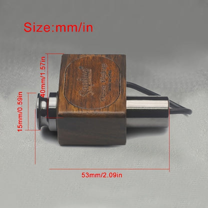 Guitar Replacement Part, Portable, 6.35Mm, SAPHUE, Clip-On, Pickup for Guitar Repair detail image - detail view 7
