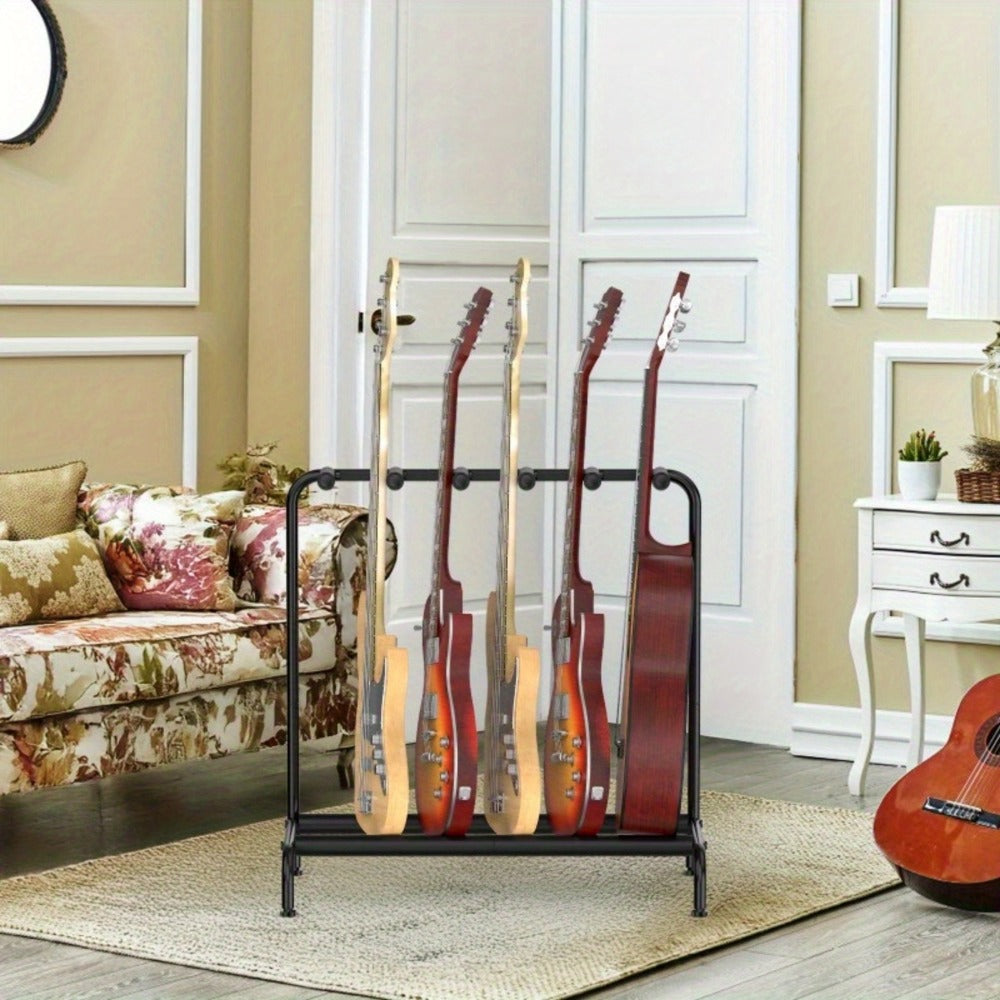 Guitar Stand, Holds, Guitars, Sturdy for Holding And Displaying Guitars detail image - detail view 10