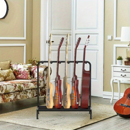 Guitar Stand, Holds, Guitars, Sturdy for Holding And Displaying Guitars detail image - detail view 10