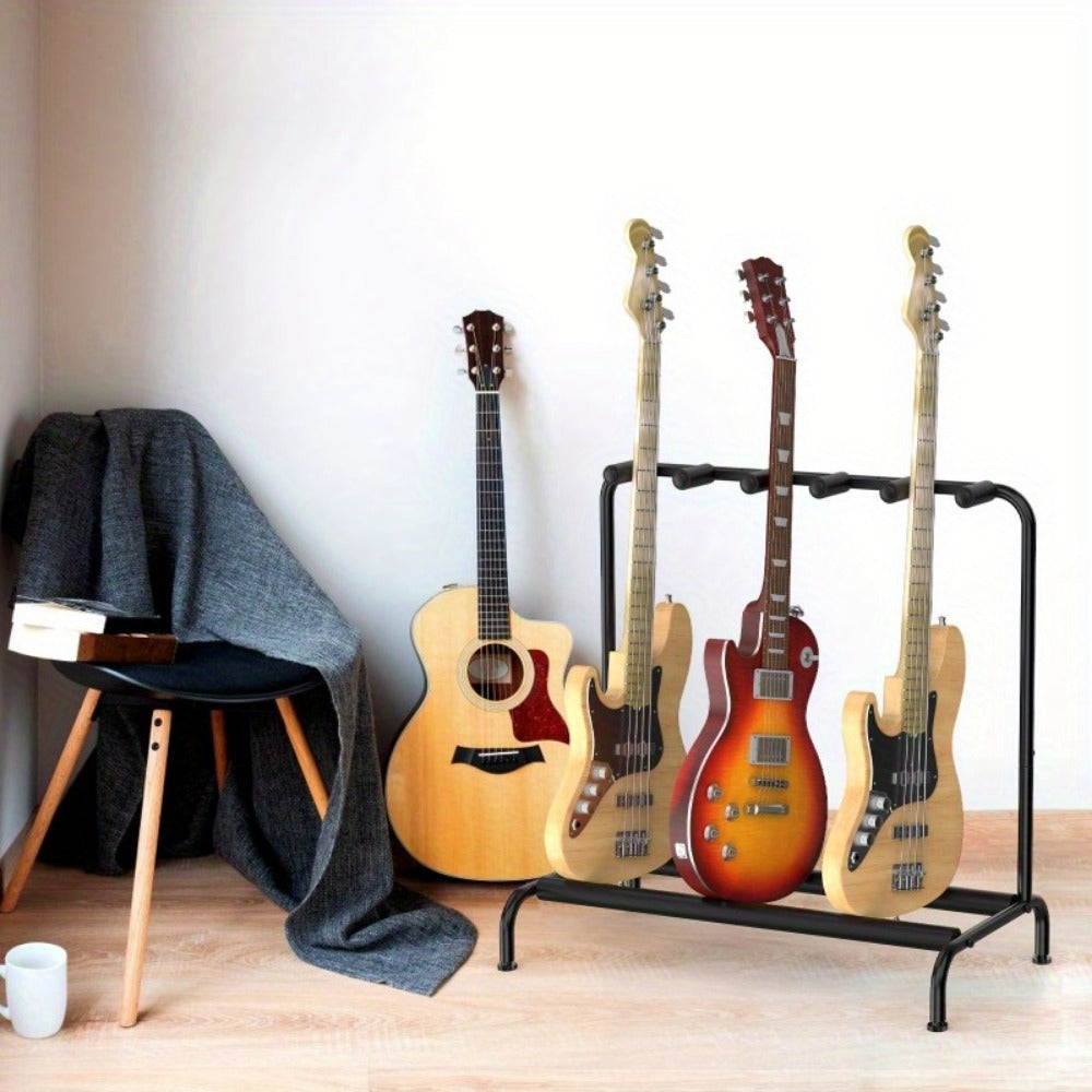 Guitar Stand, Holds, Guitars, Sturdy for Holding And Displaying Guitars detail image - detail view 16