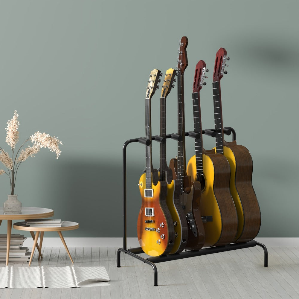 Guitar Stand, Holds, Guitars, Sturdy for Holding And Displaying Guitars detail image - detail view 8