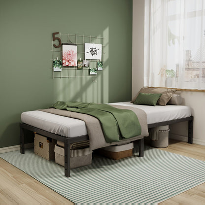 Heavy-Duty Metal Bed Frame with No Box Spring Needed for Bedroom detail image - detail view 6