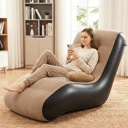 Inflatable Furniture with Armrests and Waterproof Protection for Living Room detail image - detail view 8