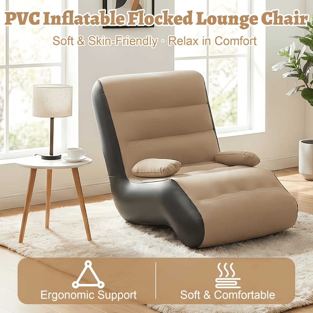 Inflatable Furniture with Armrests and Waterproof Protection for Living Room detail image - detail view 9