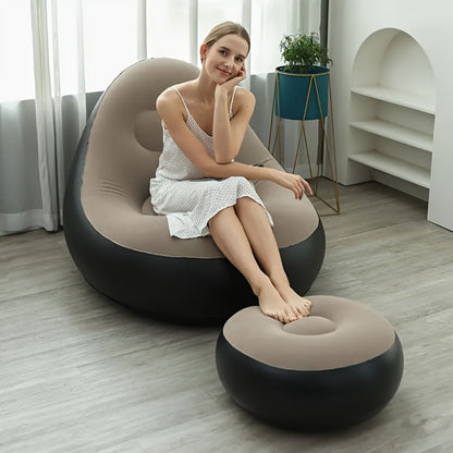 Inflatable Sofa with Tool-Free Assembly and Multiple Color Options detail image - detail view 14