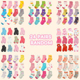 Girls Random Pattern-24 Pairs