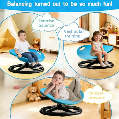 Kids Balance Stool with 360° Swivel for Comfortable Everyday Seating in Kids' Room detail image - detail view 14