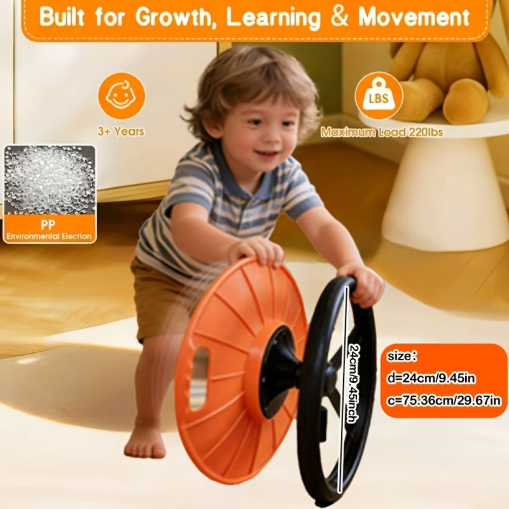 Kids Balance Stool with 360° Swivel for Comfortable Everyday Seating in Kids' Room detail image