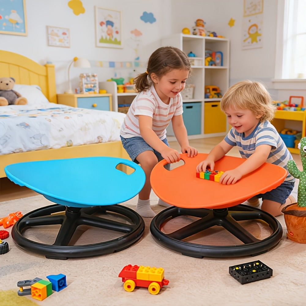 Kids Balance Stool with 360° Swivel for Comfortable Everyday Seating in Kids' Room detail image - detail view 9