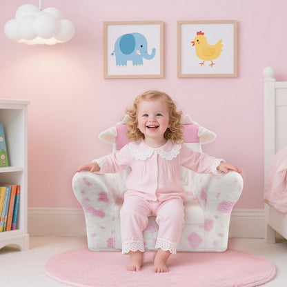 Kids Convertible Sofa Chair with Washable Cover and Multiple Color Options detail image - detail view 9