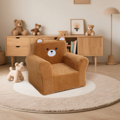 Kids Convertible Sofa Chair with Washable Cover, Kids Flip-Out Chair detail image - detail view 13