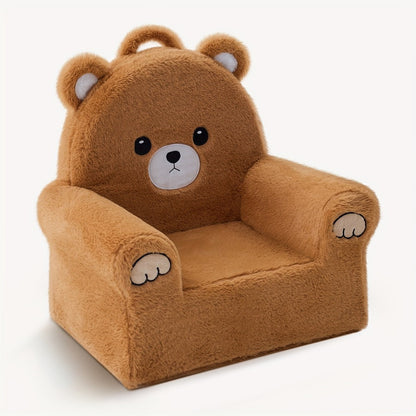 Kids Convertible Sofa Chair with Washable Cover, Kids Flip-Out Chair detail image - detail view 7