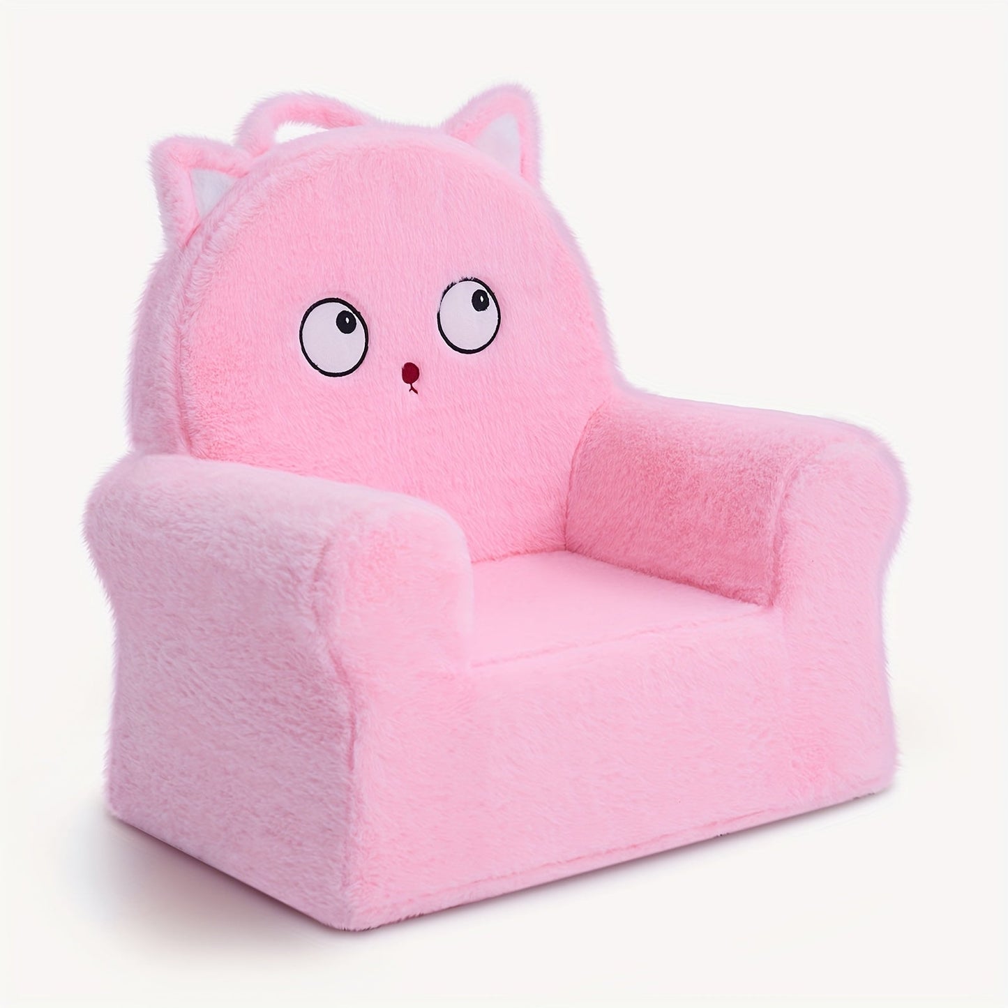 Kids Sofa Chair shown in the Round cat option