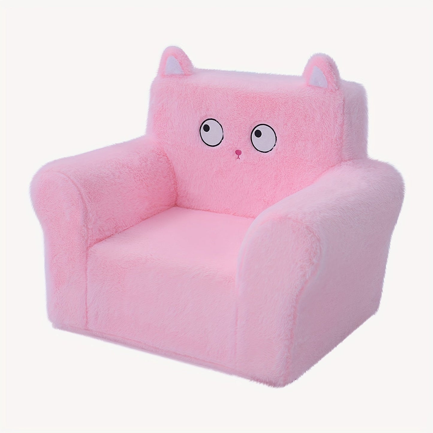 Kids Sofa Chair shown in the Square Cat option