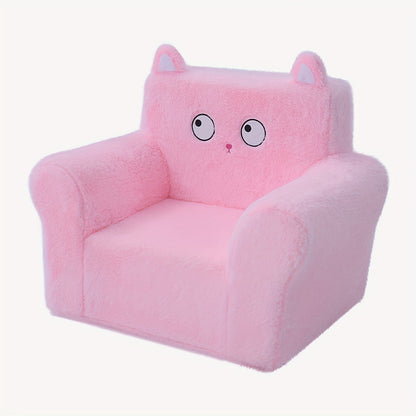 Kids Sofa Chair shown in the Square Cat option