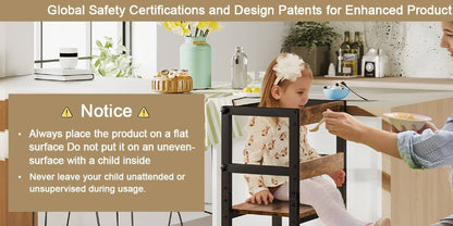 Kids Learning Tower with Adjustable Height for Practical Everyday Home Use in Kids' Room detail image - detail view 12