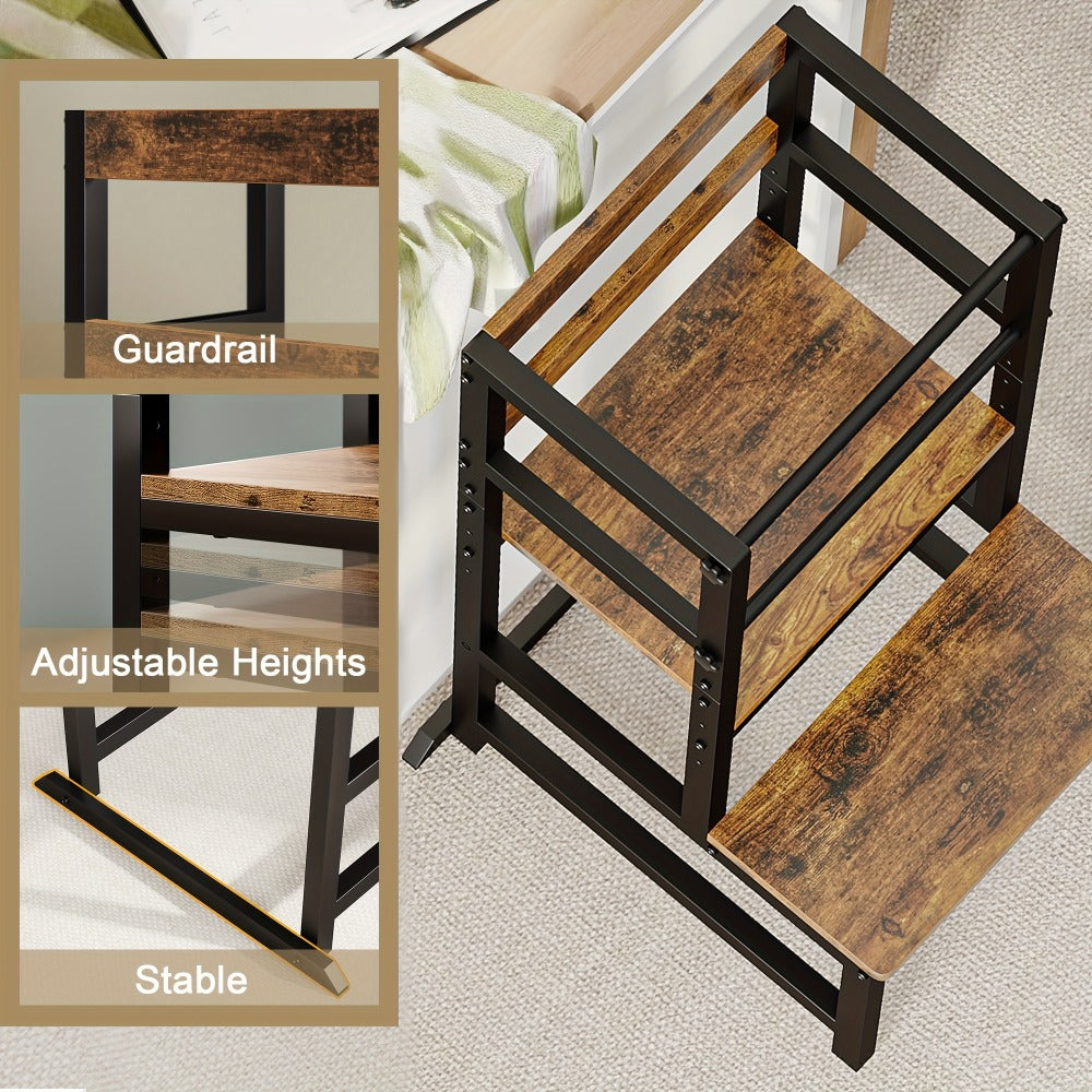 Kids Learning Tower with Adjustable Height for Practical Everyday Home Use in Kids' Room detail image