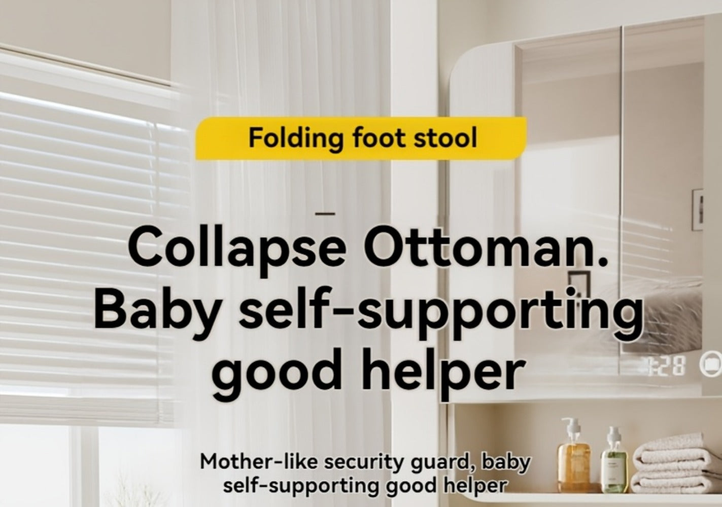 Kids Step Stool with Adjustable Height for Comfortable Everyday Seating in Kids' Room detail image - detail view 11