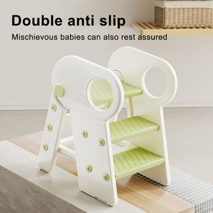 Kids Step Stool with Adjustable Height for Comfortable Everyday Seating in Kids' Room detail image - detail view 6